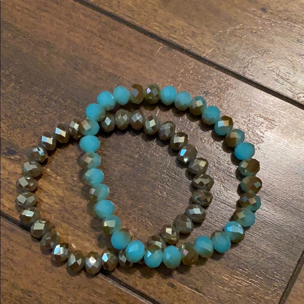 Crystal bead bracelets
